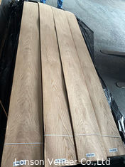 Lonson White Oak Fornir z drewna Korona Cut o szerokości 120 mm Zastosowanie podłóg OEM