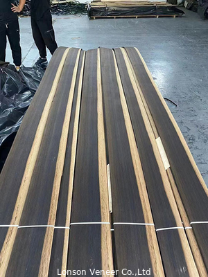 Naturalne drewno ciemny fumed europejski panel fornirowy klasy 0,55 mm