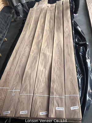 Crown Cut American Orzech Fornir Panel B Klasa