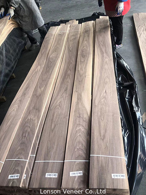 Crown Cut American Orzech Fornir Panel B Klasa