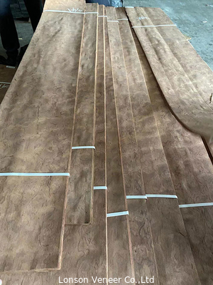 0,45 mm African Bubinga Pomelle Klasa do mebli do dekoracji wnętrz
