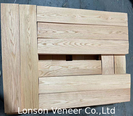 OEM Red Oak Wood Veneer, podłogi, paneli grubość A 0.45