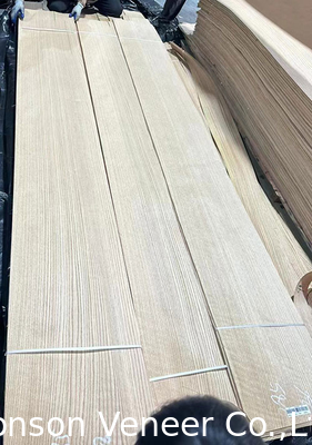 OEM Red Oak Wood Veneer, meble, paneli drzwi AAA szerokość 41cm