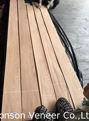 Półkrólewskiej obróbki amerykańskiej płytki z czerwonego dębu