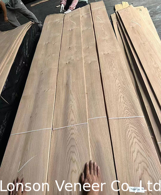 0.5mm Knotty Grade White Oak Wood Veneer dla drzwi meblowych w stylu retro