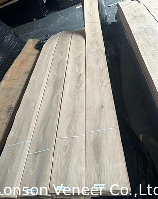 0.5mm Knotty Grade White Oak Wood Veneer dla drzwi meblowych w stylu retro